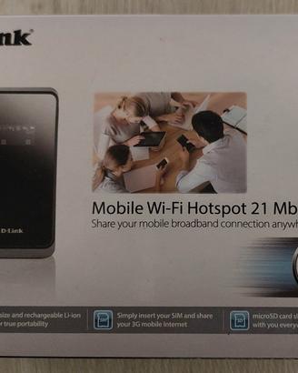 mobile wi-fi hotspot 21 Mbps
