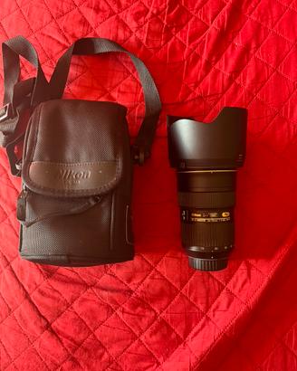 Nikon Nikkor 24-70mm f/2.8G ED zoom  professionale