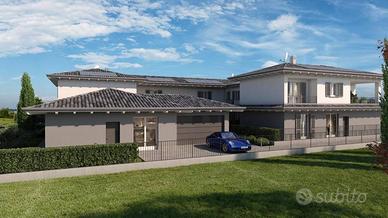 Villa di 119 m² con 3 locali e box auto a Romano d