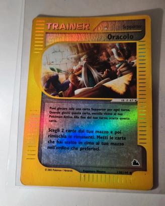 Carta Pokemon Oracolo Reverse Holo Skyridge 138