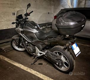 Honda NC 750 X travel