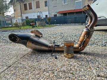  SCARICO COMPLETO AKRAPOVIC MT-07 2024