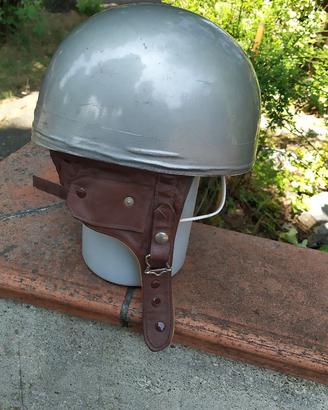 casco vintage inglese EVEROAK per moto da corsa