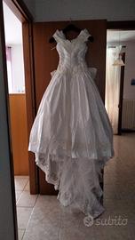 Abito da sposa anni '90
