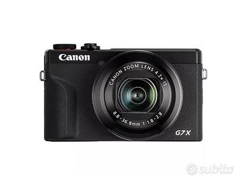 CANON POWERSHOT G7X MARK III BLACK - GAR. UFF. ITA