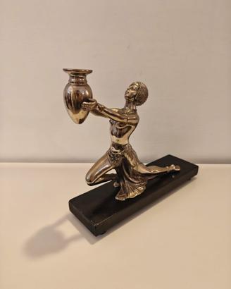 Portacandele Art Deco anni '30
