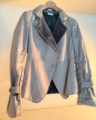 Brunello Cucinelli Giacca in Suede e Shearling