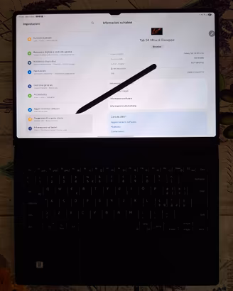 Samsung Galaxy Tab S8 Ultra 5G 256GB+ Book Cover