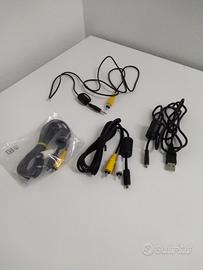 Cavo USB e Cavo audio video Panasonic e Kodak 