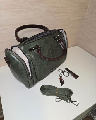 Borsa Da Donna a Tracolla Boston Classica Nostalgi