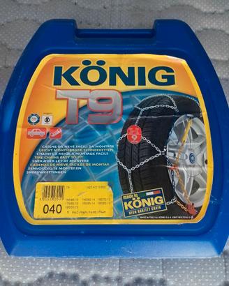 Catene da neve Konig T9 nuove mai utilizzate