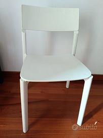Sedia in materiale plastici