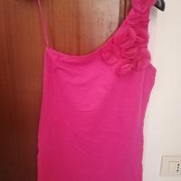 Top monospalla donna