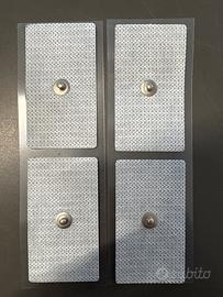 20 Elettrodi conduttivi a clip 45x80 fiab