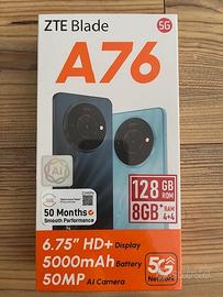 Smartphone ZTE BLADE A76 - Nuovo e in garanzia