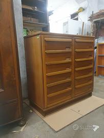 Cassettiera archivio vintage