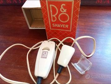 Bang & Olufsen shaver barba rasoio elettrico space