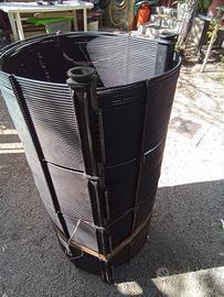 pannello solare per l'acqua calda.