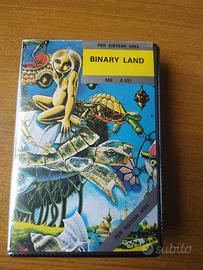 binary land gioco msx cassetta philips