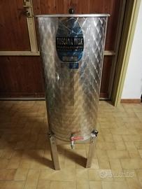 Serbatoio Acciaio Inox 100 Litri Toscana Inox Kit 