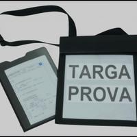 spostamenti veicoli con targa di prova