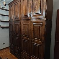 Camera da letto completa in vero legno massello