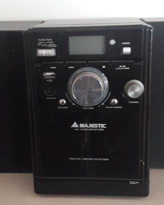 Micro sistema hi-fi digitale Majestic AH 1435 MP3/
