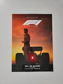 F1 il film Poster Formula 1 originale lucido