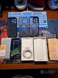 Iphone 15 pro blu titanio