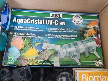 Sterilizzatore JBL AquaCristal UV-C 9W per acquari