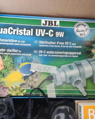 Sterilizzatore JBL AquaCristal UV-C 9W per acquari