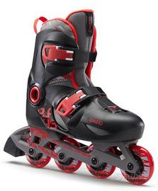 OXELO ROLLER BAMBINO PLAY 5 ROSSO-NERO
