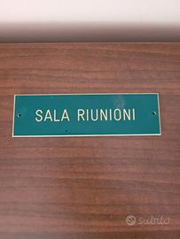 Cartellino in plastica 15 x 5 cm