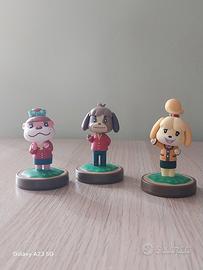 AMIIBO NINTENDO ANIMAL CROSSING. LOTTO DA 3.