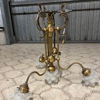 Lampadario più due abat jour