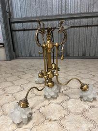 Lampadario più due abat jour