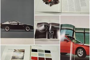 brochures depliants automobili epoca originali 