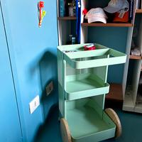 Scaffale con ruote