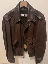 SCHOTT GIUBBOTTO VINTAGE  BOMBER AVIATORE 48