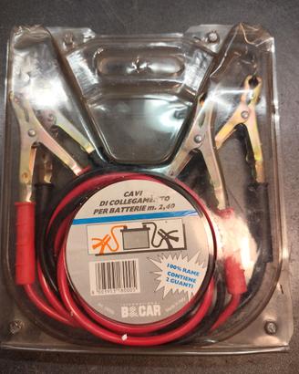 Cavi avviamento batteria auto 2,40 m