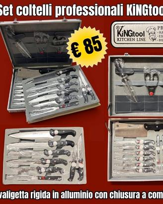 KiNGtool Kitchen Line "Profiline" in valigetta