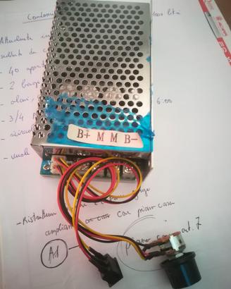 Regolatore di Velocità 3000W 100A 10-50V CC PWM
