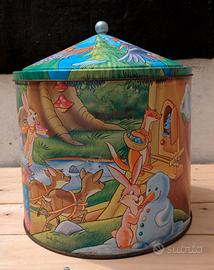 Scatola Latta Vintage BALOCCO "Il Pandoro" 