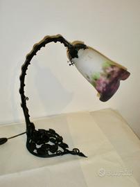 Rose- Lampada liberty con toulpe Muller