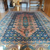 Tappeto in lana annodato a mano, stile caucasico