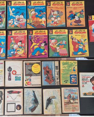 Fumetti Disney Albi di Topolino e Albi della Rosa