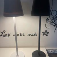 Lampada da scrivania touch 38 cm metallo