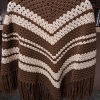 Poncho  invernale 100% pura lana.