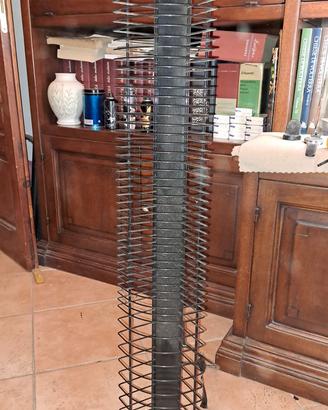 COLONNA  per dvd e cd in metallo