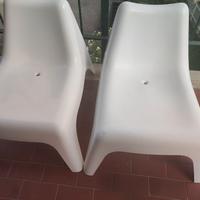 Coppia di sedie/sdraio da esterni Ikea per bambini